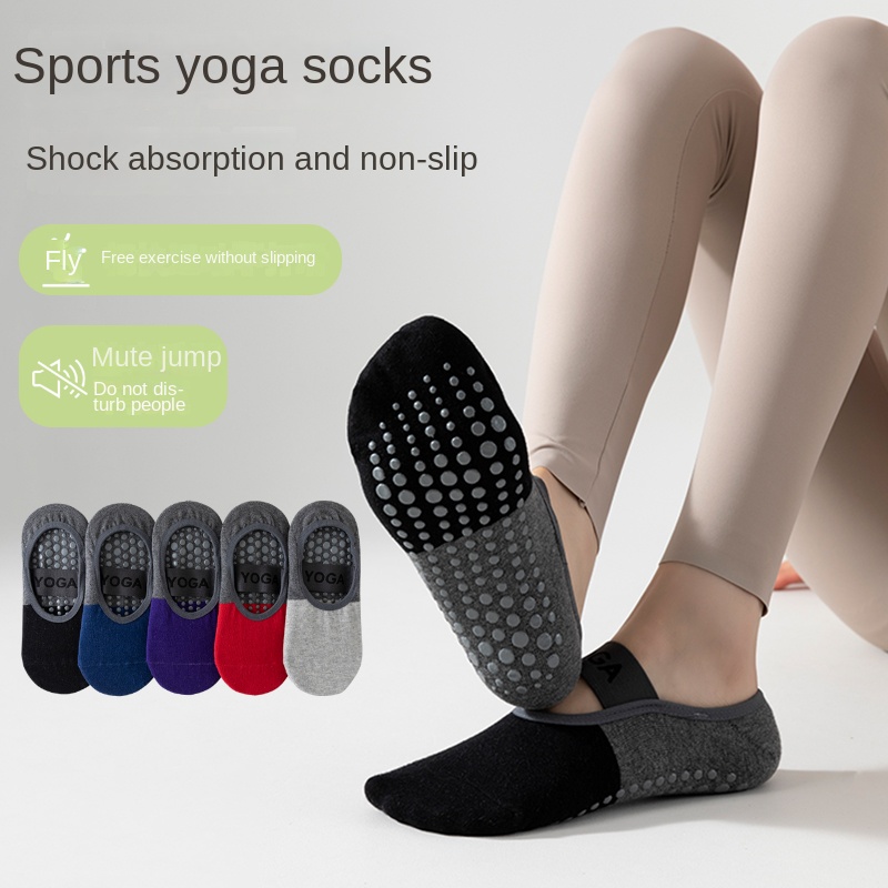 Yoga Of Fitness - 5 Paar Cross-Border Professional Yoga-Socken, Baumwollsocken