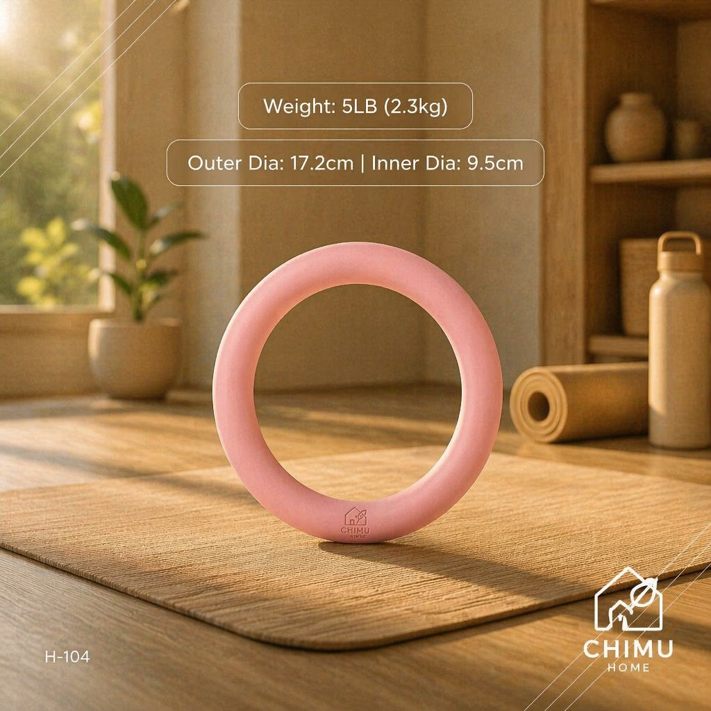 Yoga Fitness Training - 【CHIMU HOME】 Yoga-Gewichtsring aus Silikon 5lb