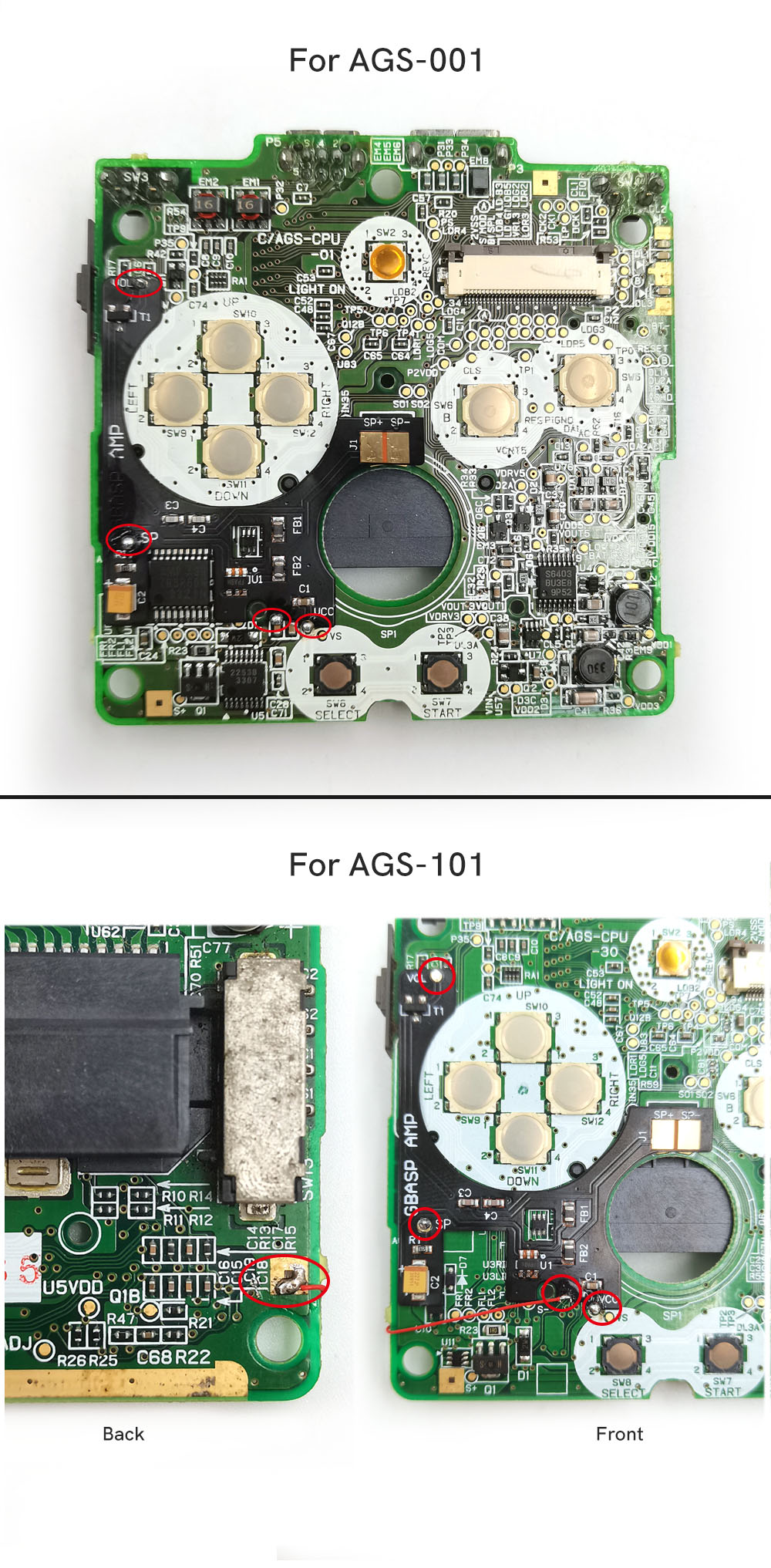 Verstärker für GBA SP/GBA AGS- – Push Up Board Bewertung und Preis