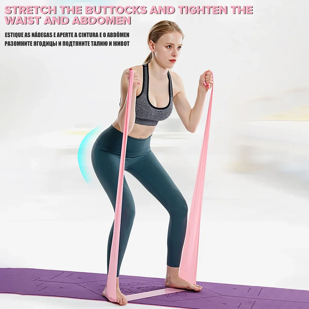 Länge 200 cm Yoga Pilates Dehn – Yoga Fitness Resistance Band Bewertung und Preis